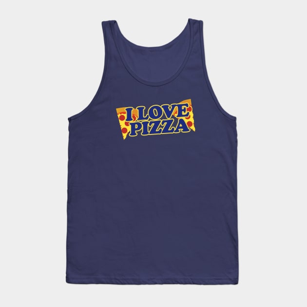 I love Pizza Tank Top by bubbsnugg